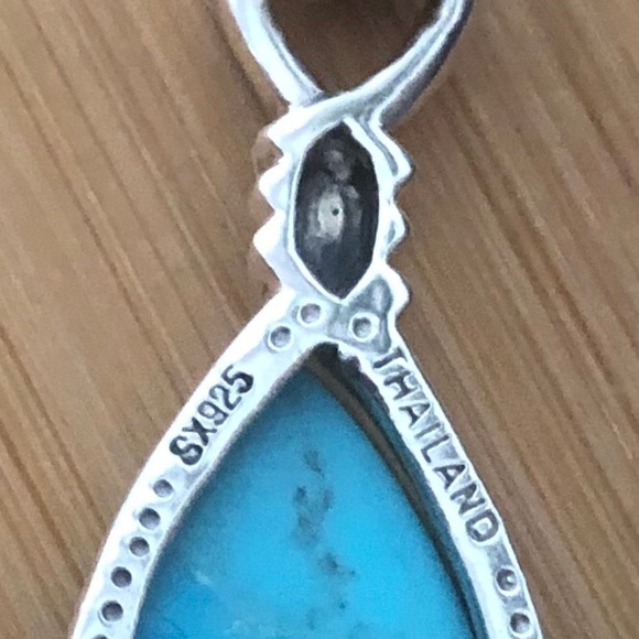 $57 Designer Estate Pendant Sterling Silver Marked SX 925 THAILAND - Picture 6 of 6